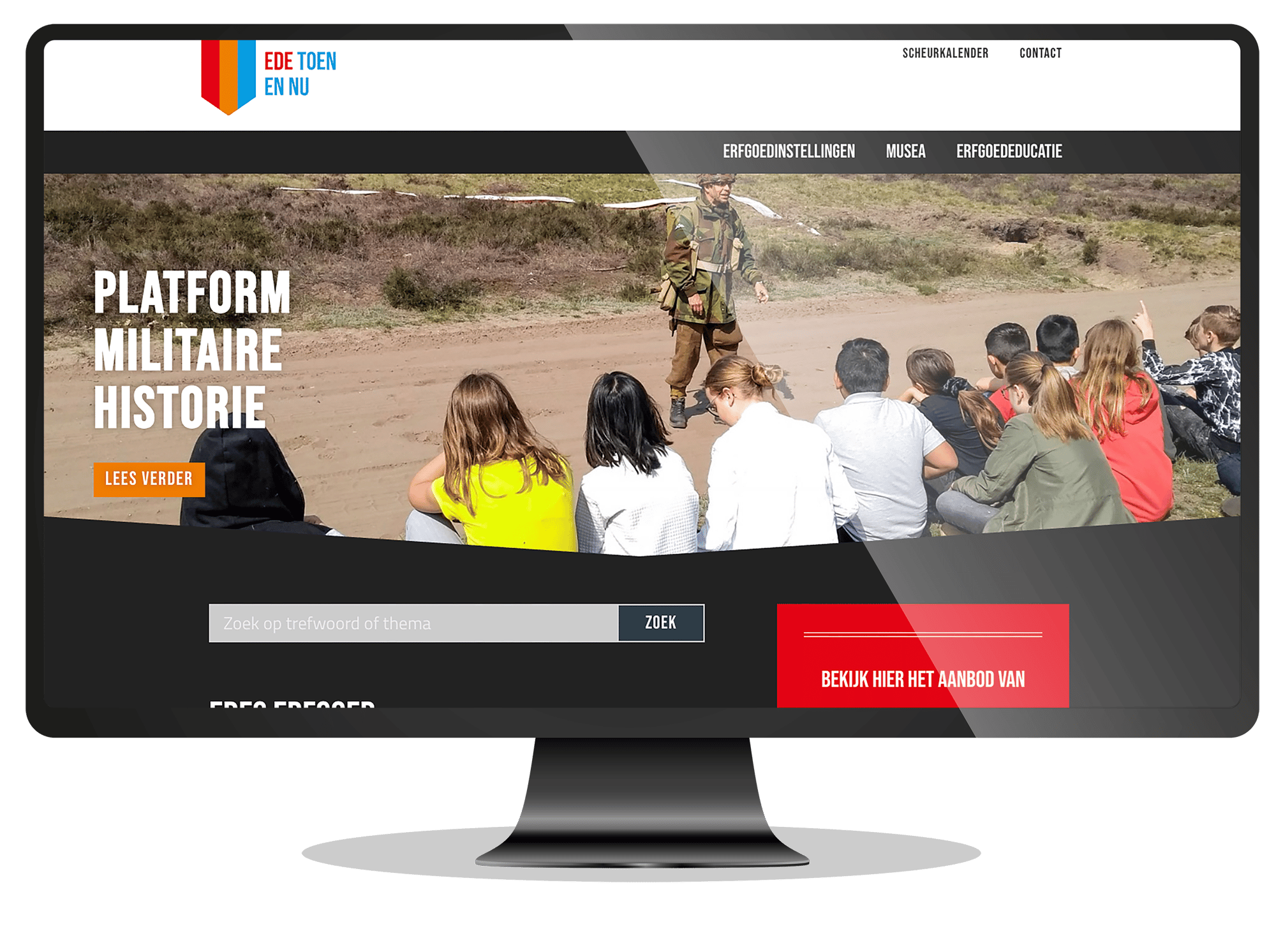 Desktop website edetoenennu.nl Desktop website edetoenennu.nl