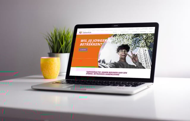 TijdVoorActie website