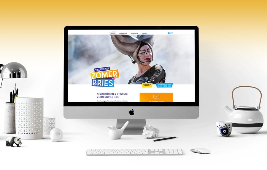 Uitgelichte afbeelding ZomerBries website